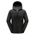 thumbnail image 1 of LOVZFMLL Jackets for Men Solid Color Outdoors Mountaineering Wearproof Warm Zipper Multi-pocket Coat Long Sleeve Jacket, 1 of 2