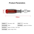 thumbnail image 2 of Generic Two-Way Ratchet Screwdriver Set with 10 Bits 180° Alloy Elbow Screwdriver 6.35MM Screw Driver, 2 of 7