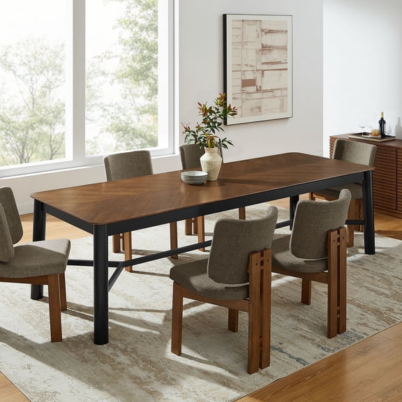 Ashlan 110" Rectangle Dining Table in Walnut