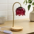 thumbnail image 2 of Home Decor Collection Red 13" Candle Warmer Lamp, 2 of 8