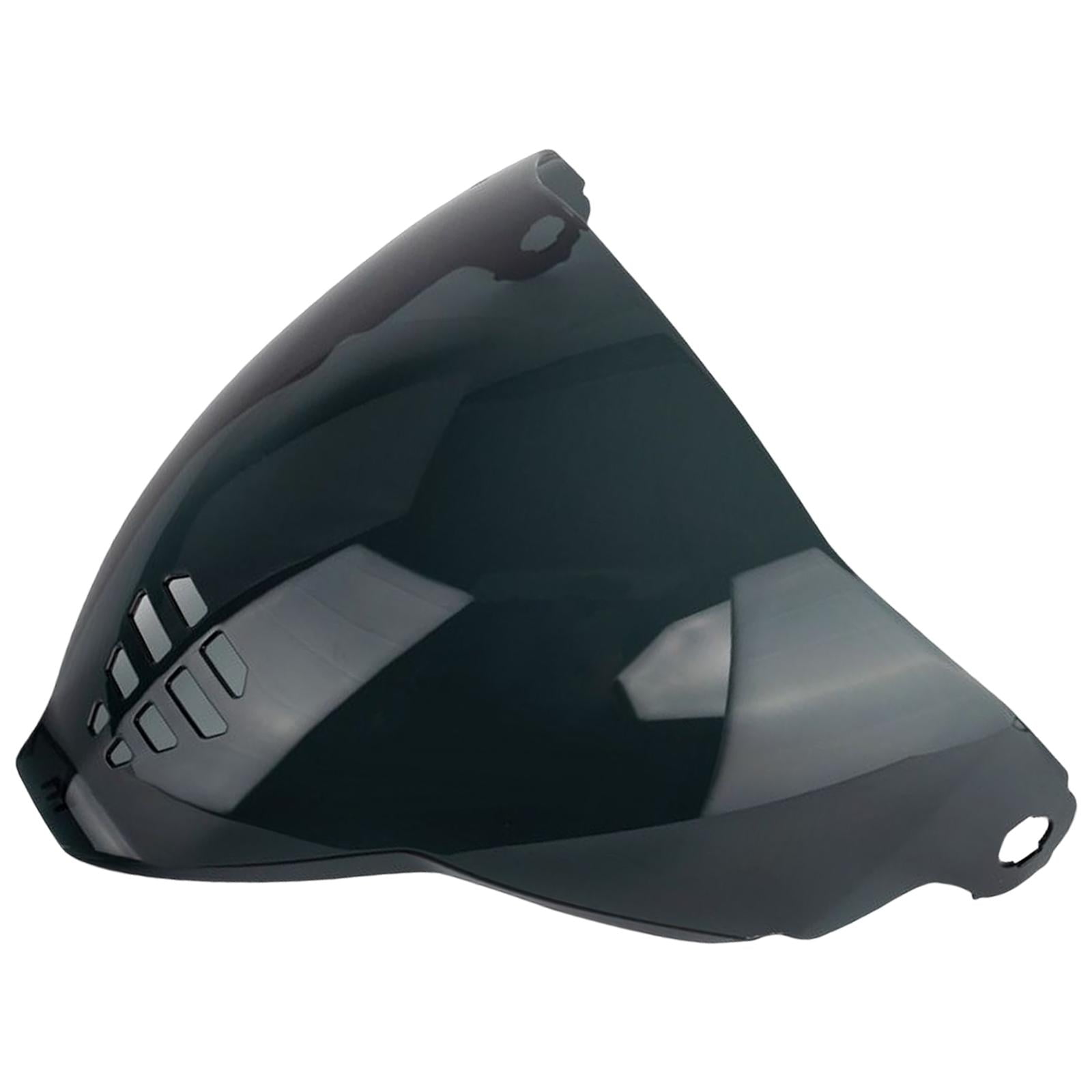 Wzmzjy Helmet Visor Shield Full Face Shield for Icon Helmet Durable Dark Brown
