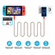 thumbnail image 4 of Cargador Rápido Para Nintendo Switch, Oled, Steam Deck Y Más Xtellar multicolor, 4 of 4
