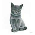 thumbnail image 3 of Adams, Emily 15x15 Black Modern Framed Museum Art Print Titled - Cutie Kitties VI, 3 of 5