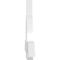 thumbnail image 3 of 72"W x 18"H x 2"D x 4"F, 6/12 Pitch, Ericson Architectural Grade PVC Gable Bracket, 3 of 8