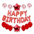 thumbnail image 1 of kurtrusly Birthday Aluminum Film Balloons Set Happy Birthday Party Star Balloons Decorations Props Kit, 1 of 8