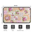 thumbnail image 5 of Pioneer Flower Floral Print Pattern Door Rugs,Washable Non Slip Door Mats Indoor,Decorative Door Mats,Entry Mat Indoor for Entrance,Bedroom,Kitchen,Bathroom,30"x17", 5 of 6