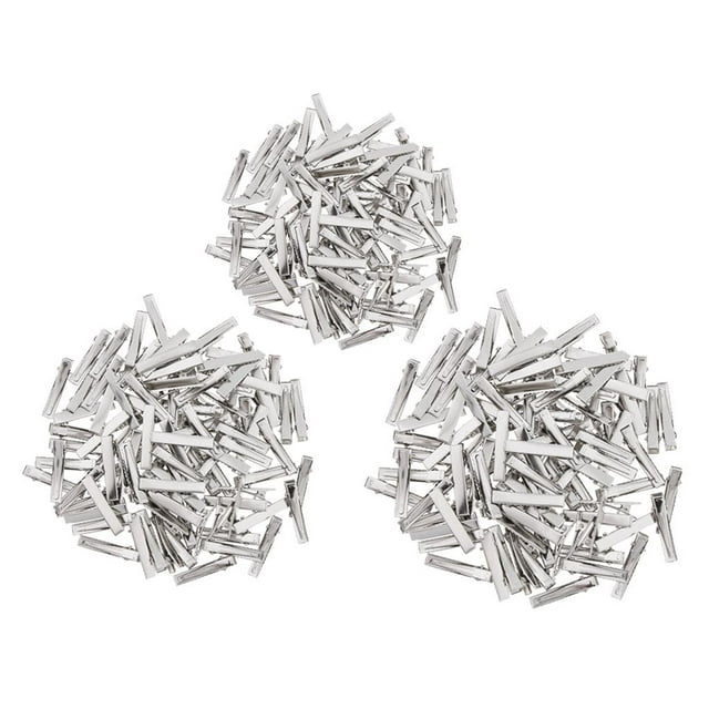 300Pcs DIY Peluquería Pinzas de Clip Fuerte Clip para el Cabello Regalo Baoblaze Pinzas de cocodrilo de peluquería