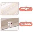thumbnail image 3 of unbranded Organizador Plástico Multifuncional Para Escritorio Con Estilo Moderno Y Almacenamiento Práctico, 3 of 8