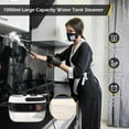 thumbnail image 3 of Handheld Steam Cleaner,2500W Hand-Held High Pressure Portable Cleaning Machine with 3 Brush,Electric Steam Cleaner for Home Use, Kitchen, Furniture, Bathroom, Car Details (White), 3 of 6