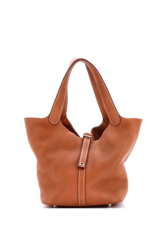 Pre-Owned Picotin Lock Bag Clemence MM By Rebag
