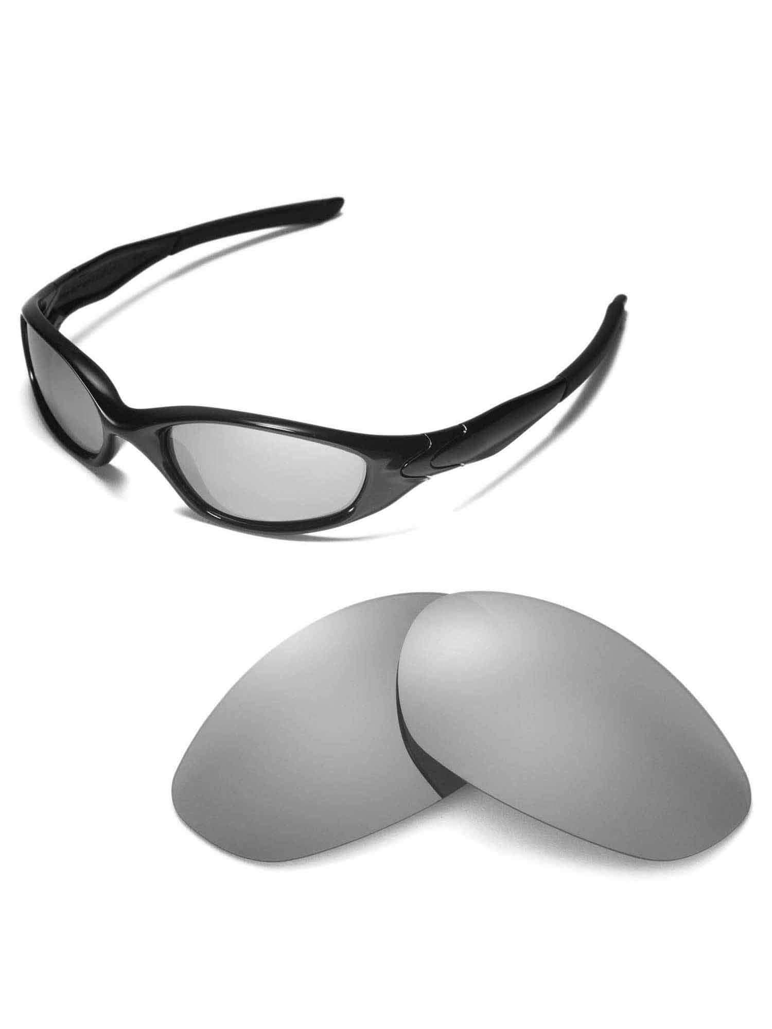 at tiltrække Flock Pjece Walleva Titanium Polarized Replacement Lenses for Oakley Minute 2.0  Sunglasses - Walmart.com