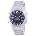 thumbnail image 2 of Casio Analog Digital World Time Stainless Steel Amw-870d-1a Amw870d-1 Men's Watch, 2 of 3