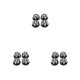 thumbnail image 4 of Vogacara 4 unids/pack tuercas de rueda tapacubos profundizar espesar cubierta de rueda roscada accesorio de juguete reemplazar piezas tapas resistentes al Type1 NO1 Vogacara CBP393260, 4 of 6