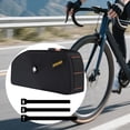 thumbnail image 1 of Bolsa de almacenamiento para cuadro de bicicleta con correa para ciclismo, bolsa para cámara de bicicleta, billetera para montar en de montaña, de Negro, 1 of 8