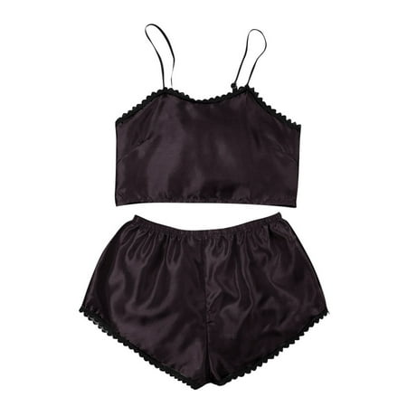 

Bigersell Push Up Lingerie for Women Women Lingerie Satin Temptation Babydoll Underwear Camis Panties Underpants Shorts Sleepwear Briefs Suit Ladies Cute Lingerie Sleepwear