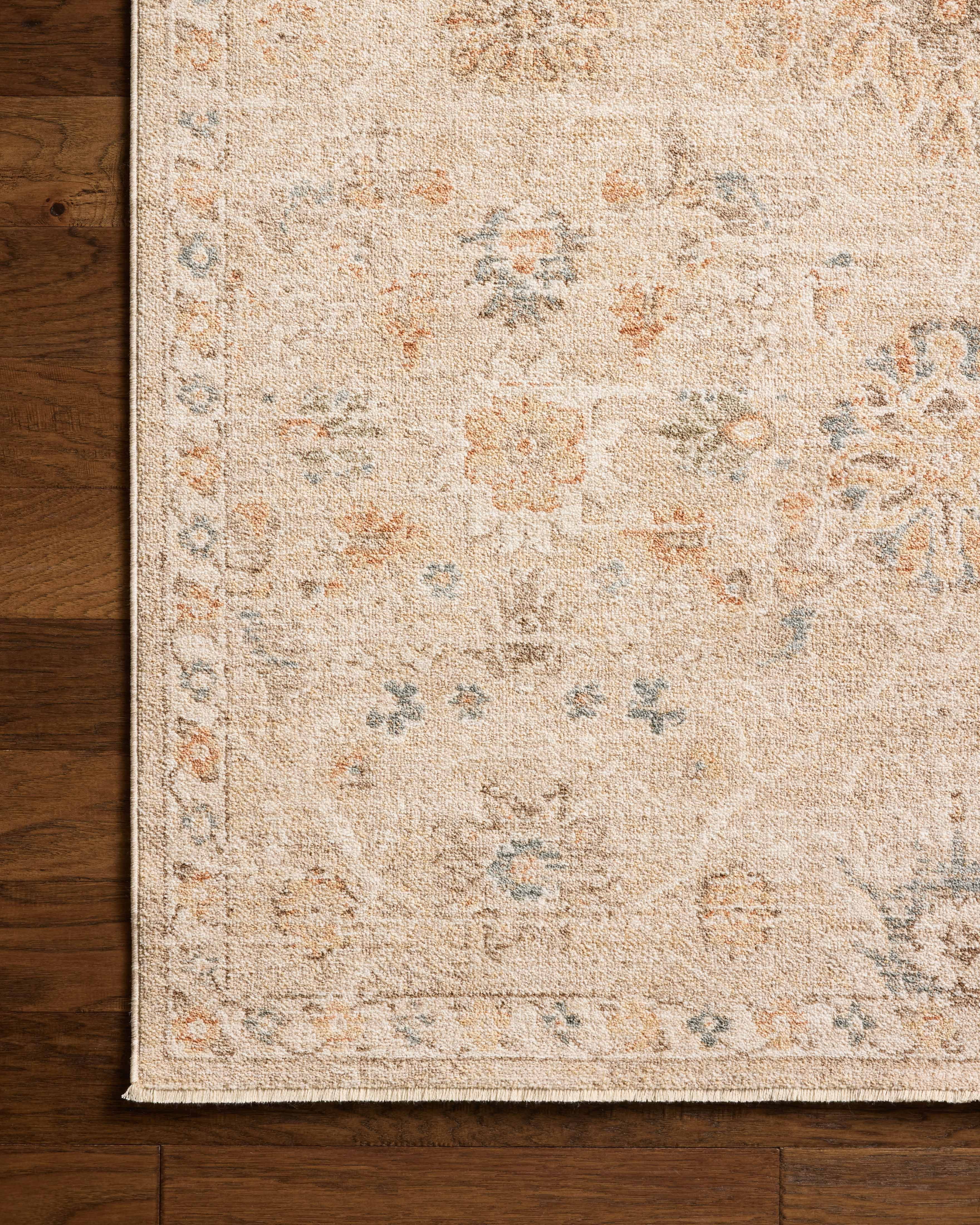 Chris Loves Julia x Loloi Palma Natural / Multi 2'-7" x 12'-0" Runner Rug