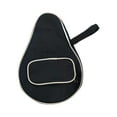 thumbnail image 3 of Table Tennis Racket Cover Racket Pouch Large Capacity Waterproof Professional Table Tennis Storage Bag Table Tennis Paddle Case for Training Black, 3 of 10