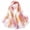 Pink, variant on Scarves for Women Lightweight Summer Floral Print Pattern Scarf for Women Dressy Long Thin Scarf Shawl Sun-Proof Shawls Wraps for Spring Summer Beige One Size