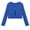 Blue, variant on Xyant Girls Open Front Cardigan Kids Girls Shrug Children Knit Long Sleeve Bolero for Girls with Button Closure (White,7-8 Years)