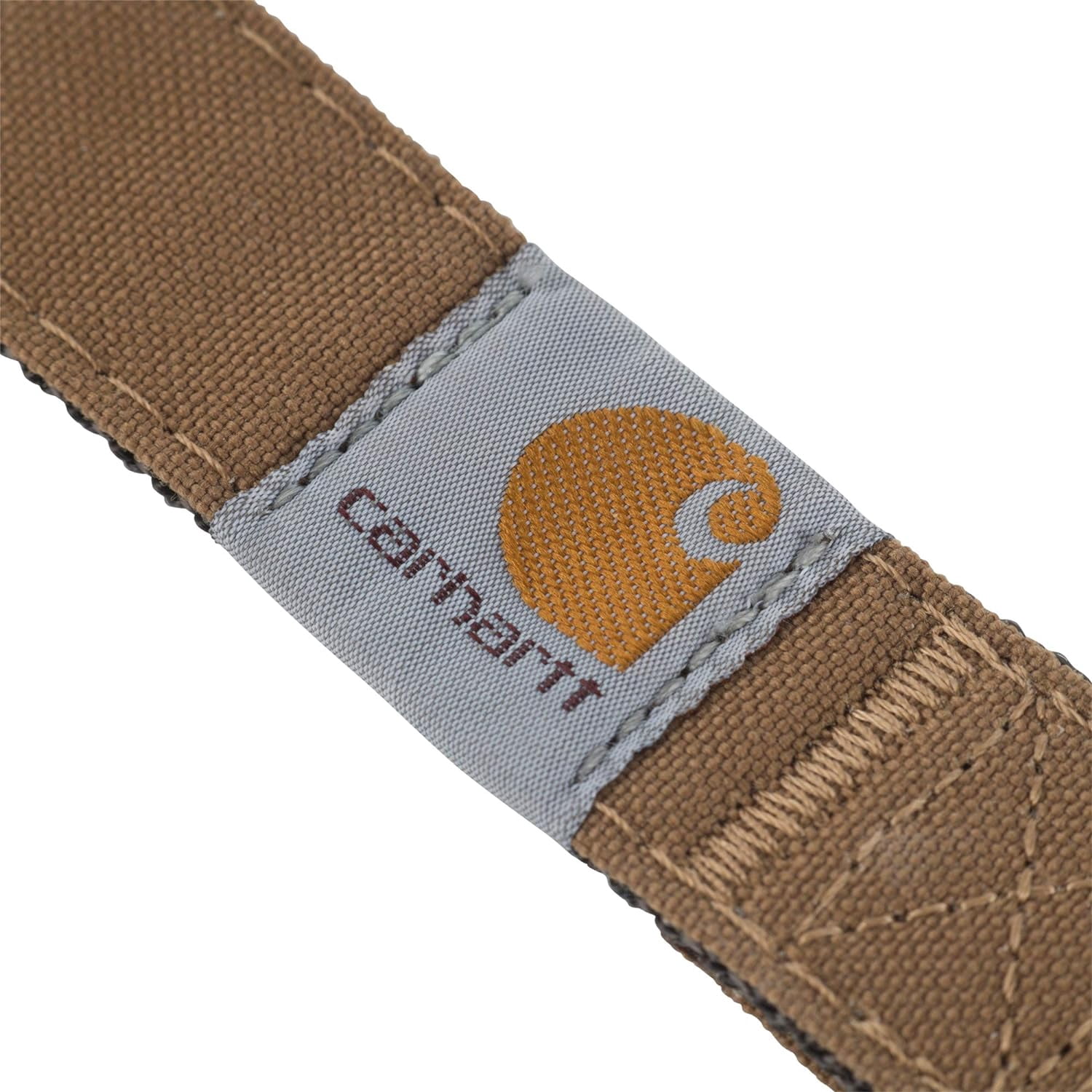 Carhartt Pet Durable Nylon Duck Leashes for Dogs, Reflective Stitching for Visibility, Carhartt Brown, Small