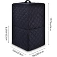 thumbnail image 2 of Kitchen Blender Dust Cover,Blender Covers Compatible with Ninja Foodi Blender,Blender Covers For kitchen Appliance Covers,Blender Cover with Accessory Pocket,Black, 2 of 4