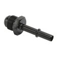 thumbnail image 2 of Quick Disconnect EFI Fitting Adapter Push On Aluminum Alloy Black Anodized Finish for Fuel Filter Rail Feed Port AN6-3/8in, 2 of 5