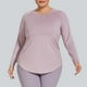 thumbnail image 2 of Sudaderas con capucha para mujer,Camiseta deportiva de manga larga para mujer, transpirable, elástica en cuatro direcciones, absorbe la humedad, corte holgado para fitness y uso informal, sopatenor, 2 of 8