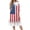 White, variant on BOMYJESK Womens Maxi Dress American Flag Floral Beach Long Dresses Vintage Independence Day 4th July 2026 Summer Dresses Casual Evening Dress for Party Deep Red S