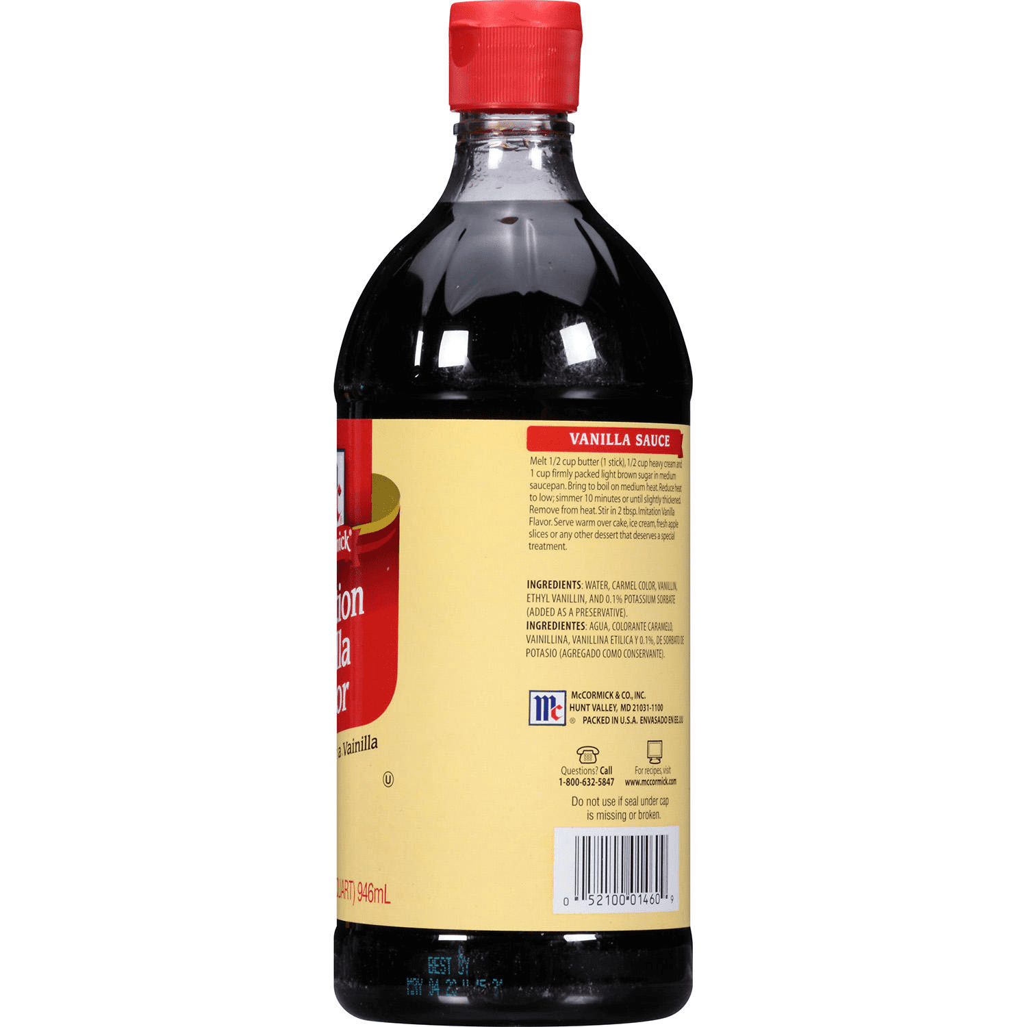 McCormick Imitation Vanilla Flavor, 32 Ounce (Pack of 2)