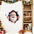thumbnail image 1 of Pegatinas navideñas 3D para ventanas - Calcomanías navideñas reutilizables para paredes, cristales y espejos para crear un ambiente festivo, 1 of 6