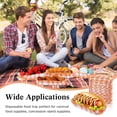 thumbnail image 7 of NOGIS 200Pcs Home Paper Hot Dog Trays- 5.5” Rectangular Fluted Hot Dog Tray - Disposable Hot Dog Wrappers - Rectangular Food Trays for to-Go Orders, Takeout, Festivals, 7 of 7