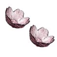thumbnail image 2 of 2 Pcs Glass Sauce Dishes Multifunctional Sauce Dish Practical Relish Plate, 2 of 9