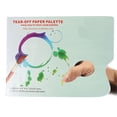 thumbnail image 2 of A4 Tear Off Paper Palette 30 Sheets for Watercolor Oil Painting Gouache Artist Supplies, 2 of 8