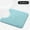 BLUE, variant on Tripumer U-Shaped Toilet Shaggy Bathroom Contour Rug 20 x 20 inch U Shape Toilet Mat Navy Blue
