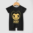 thumbnail image 4 of Bendy And The Ink Machine Baby Boy Girl Short Sleeve Romper Clothing Set Print Cartoon Baby Summer One Piece Jumpsuit, 4 of 8