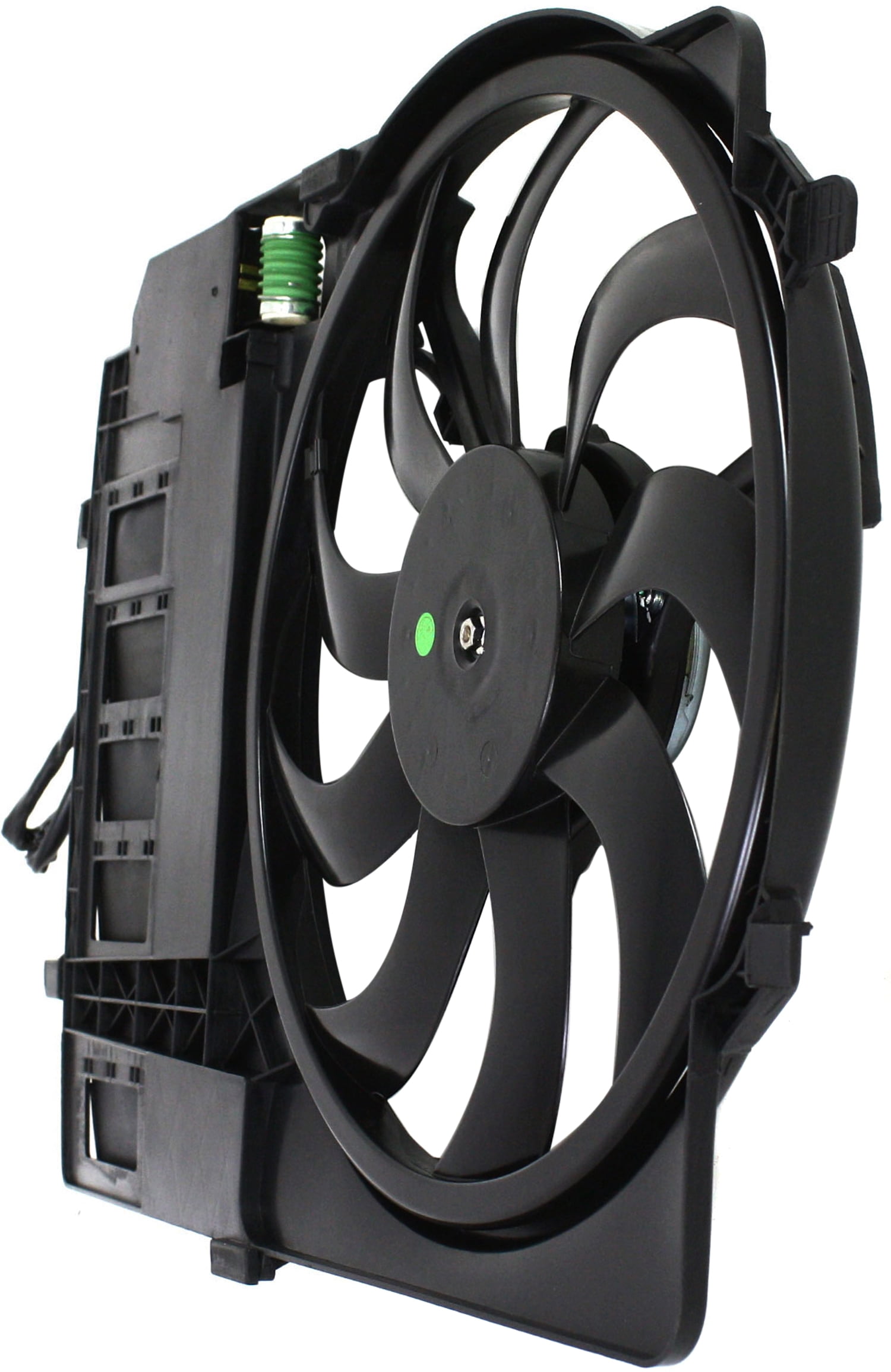 Replacement M160957 Cooling Fan Assembly Compatible with 2003-2008 Mini Cooper Radiator