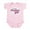 Petal Pink, variant on CafePress - Forever Daddy's Girl Infant Creeper - Baby Light Bodysuit, Size Newborn - 24 Months