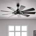 thumbnail image 2 of 300265AVI Kichler Lighting Gentry - Ceiling Fan with Light Kit - with Lodge/Country/Rustic inspirations - 16.5 inches tall by 65 inches wide-Anvil, 2 of 16