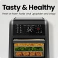 thumbnail image 5 of Chefman 12 Qt. Air Fryer 5 Functions w/ Integrated Smart Thermometer, 28 Presets, Black, 5 of 12
