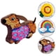 thumbnail image 5 of Almohada artesanal BLESIY de felpa DIY para cumpleaños Principiantes Perro tejonero, 5 of 8