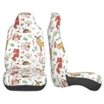 thumbnail image 3 of Yiaed Cute Little Animals Print Car Seat Covers,Universal Auto Seats Protector Fits for Car,SUV Sedan,Truck,Automotive Seat Covers & Accessories(Two packs), 3 of 7