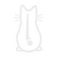 thumbnail image 1 of Adorno de vinilo para el limpiaparabrisas del coche con un simpático gatito, calcomanía con diseño animal de gato para decorar la ventana del coche o el portátil, 1 of 6