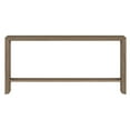 thumbnail image 2 of Evelyn&Zoe Modern Farmhouse 64" Wide Antiqued Gray Oak Console Table, 2 of 5