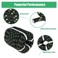 thumbnail image 3 of 1/2 Inch by 200 Feet Double Braid Polyester Arborist Rigging Rope, High Strength Rope Sling Multipurpose Bull Rope for Utility, Rigging, Hoisting(Black), 3 of 6