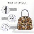 thumbnail image 4 of Easygdp Vintage Bottles Bolsa de Almuerzo Insulada Grande, Forro de Aluminio, Diseño Espacioso, a Prueba de Fugas, Ideal para Trabajo, Picnics, Viajes y Actividades al Aire Libre, 4 of 6