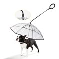 thumbnail image 2 of Disfruta de la lluvia y la nieve, paraguas impermeable para mascotas, correa para caminar, paraguas con correa para perros pequeños, paraguas ajustable para perros JAMW Sencillez, 2 of 5