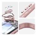 thumbnail image 5 of ELEHOLD for iPhone 16 Case, Slim Clear Non-Yellowing Shockproof Anti-Scratch Hard Back Cover Rugged with Camera Lens Protector Case for iPhone 16,Pink, 5 of 6