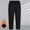 Black, variant on Ofreoo Women's Skinny Ponte Knit Pants Casual Fashion Solid Color High Waist Add Fleece ToSkinny Leggings Pants