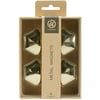 Hexagon Magnets, 4pk, Gold