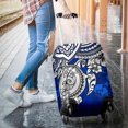 thumbnail image 3 of Tonga Polynesian Luggage Cover - Blue Turtle, 3 of 3